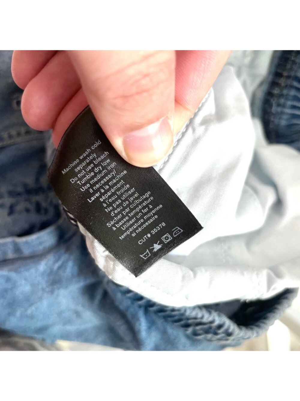 Rag & Bone Jogger Fabric Lightweight Denim Jeans Size XS Loungewear Knit - Picture 8 of 9